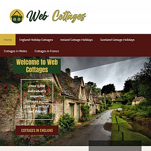 Self catering holiday cottages in the UK - WebCottages.co.uk