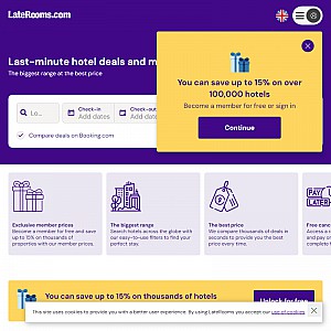 LateRooms.com - Cheap Hotels, Discount Hotels & Last Minute Hotel Deals.