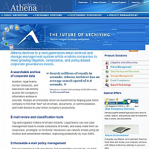 Athena Archiver - Email Archiving