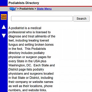 Podiatrists - Podiatrist Directory