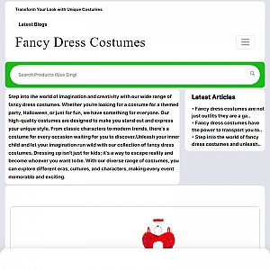 Fancy Dress Costumes UK Shop - Halloween Costumes