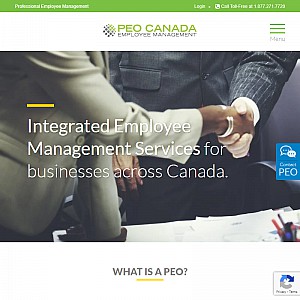 Professional Employer Organization Canada - Outsourcing HR and Payroll - PEO Canada