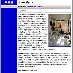 Home Gyms - Home Fitness Equipment