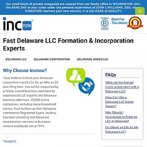 Incorporate a Delaware LLC or Corp Company