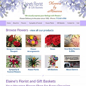 Elaines Florist in Houston