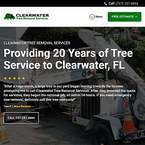 Clearwater Tree Removal Services