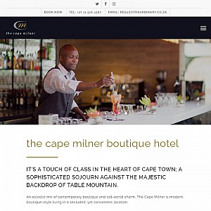 The Cape Milner Hotel in Cape Town South Africa