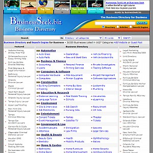 BusinessSeek.biz - Business Web Directory