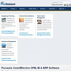 Corporate Performance Management (CPM), Business Intelligence (BI), ERP & Accounting Software So