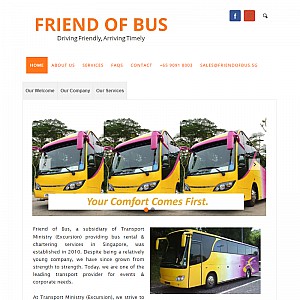 Bus Rental Service Singapore - Friendofbus