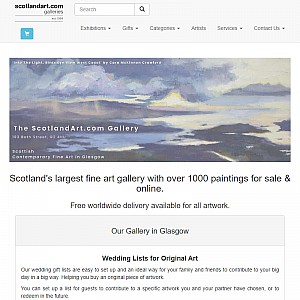 British Art Gallery, Glasgow & Edinburgh