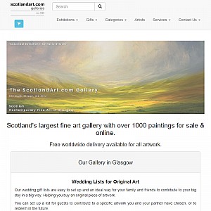 British Art Gallery, Glasgow & Edinburgh