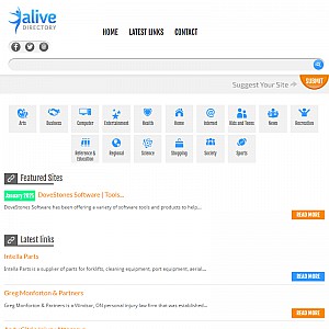 Human edited web directory. Alive Shopping Web Directory