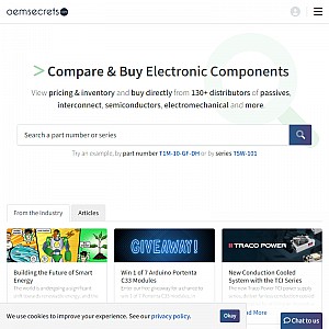 OEM Secrets - Compare prices for electronic components