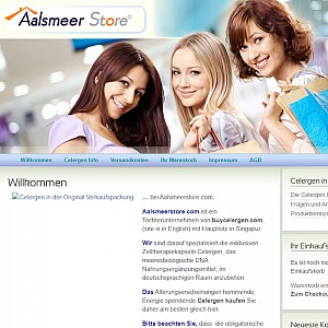 Aalsmeer Store - for sales to the USA and Canada only