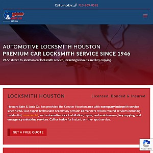 Locksmith Houston | 24 Hour Local Locksmith Services