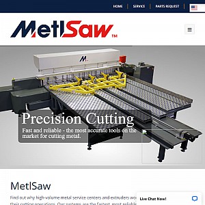 Metal Cutting Saws - Precision Cutting - Cold Saws - Metlsaw Systems