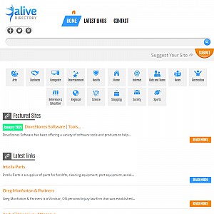 Human edited web directory. Alive SEO Friendly Directory