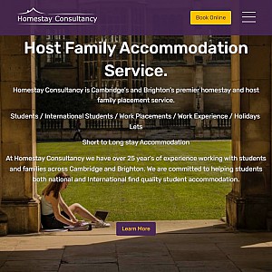 Homestay Cambridge England UK - Home Stay - Student Home from Home - Host Families - Home Stay Con