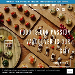 Catering Vancouver's best parties