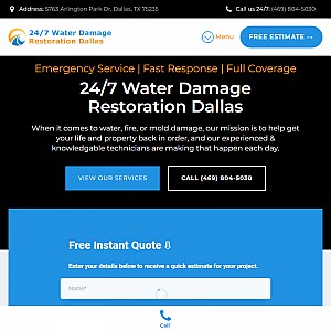 Water Damage Restoration Dallas