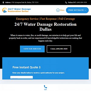 Water Damage Restoration Dallas