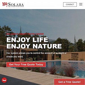 SOLARA - Adjustable Patio Covers