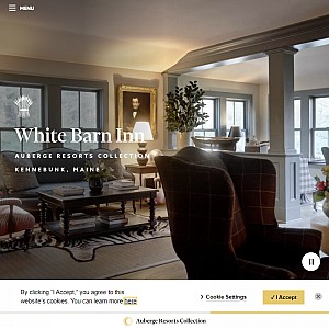 Kennebunkport Maine Lodging Inns The White Barn Inn & Spa