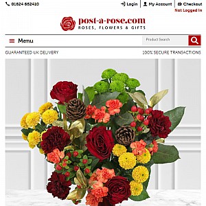 Red Roses by Post a Rose - UK Online flower delivery