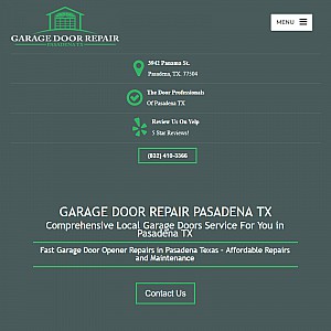 Garage Doors Pasadena TX