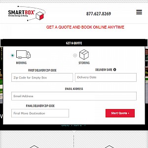 Self-Storage Facility Portable Storage Units SMARTBOX USA