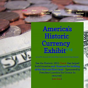 America's Historic Currency Exhibit on DVD