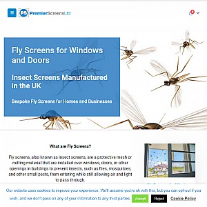 Premier Environmental - Insect screens and fly screens