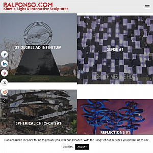 Ralfonso Monumental Kinetic Art for Modern Architecture