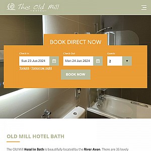 The Old Mill Hotel :: Bath :: Welcome