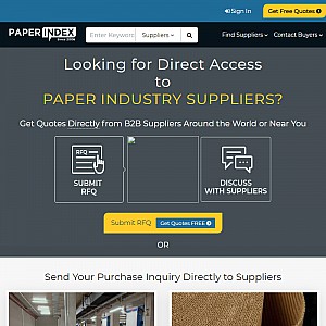 PaperIndex - We connect buyers and suppliers in the pulp, paper, paperboard and related industries