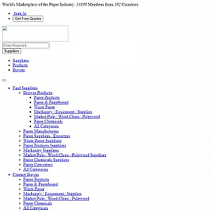 PaperIndex - We connect buyers and suppliers in the pulp, paper, paperboard and related industries
