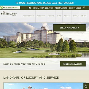 Luxury Orlando Meeting & Convention Hotel Spa & Golf Rosen Shingle Creek