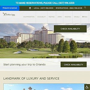 Luxury Orlando Meeting & Convention Hotel Spa & Golf Rosen Shingle Creek