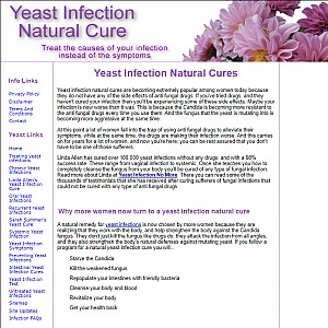 Yeast Infection Natural Cure Candida Herbal Remedy
