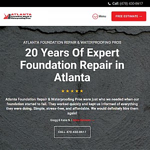 Atlanta Foundation Repair & Waterproofing Pros