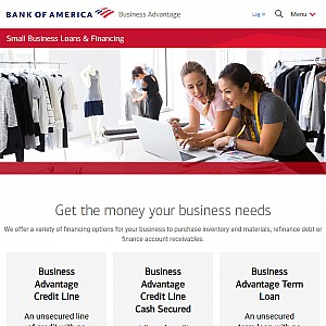 Small Business Loans - Bank of America