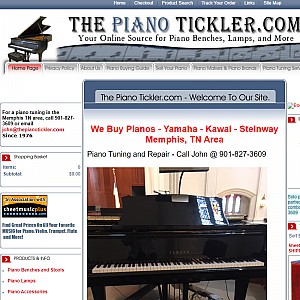 Find piano benches, lamps, digital keyboards, sheet music and piano accessories.