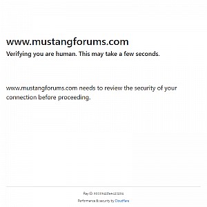 Mustang Forums