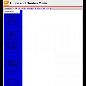 Home and Garden Menu - Homes and Gardens