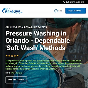 Orlando Pressure Washing Experts