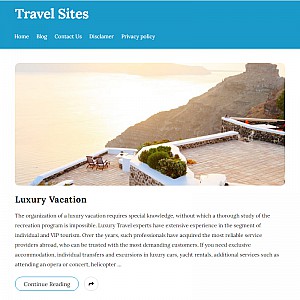 Travel and Tourism Industry