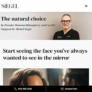 Houston Facial Plastic Surgeon - Dr. Michel Siegel