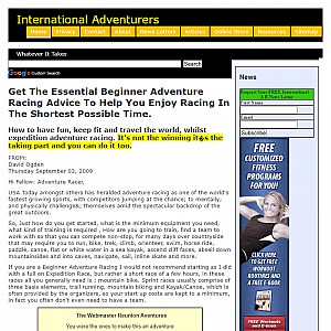 Expert Or Beginner Adventure Racing Advise, Tips And Monthly AR Newsletter