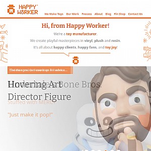 Happy Worker :: Office Fun and Working Superhero Action Figures